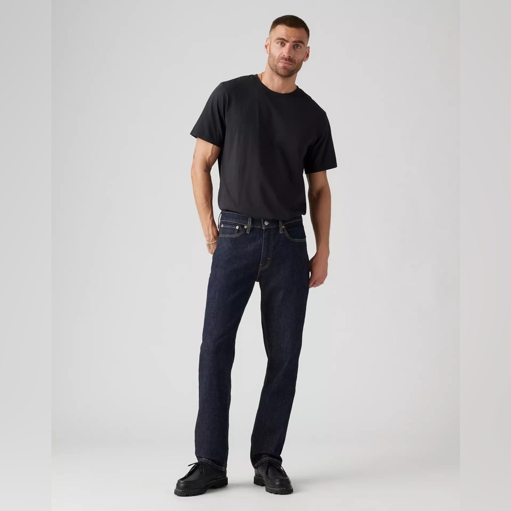 Levi's Men's Dark Indigo Straight Jeans 36x32 NWT